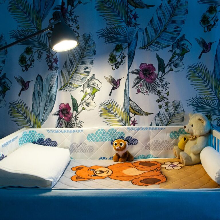 Ochraniacz na materac 120x60 Dream MIŚ - aranżacja