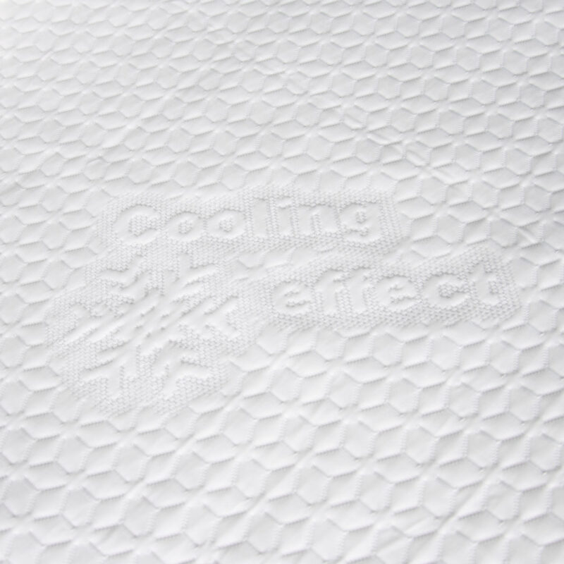 Prześcieradło chłodzące COOLING EFFECT z gumką 120x200 cm białe - obrazek 3