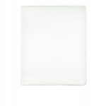 Prześcieradło z gumką bawełniane 130x200 cm białe