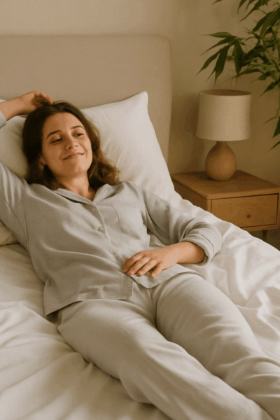 biała poszewka bambusowa Bamboo