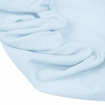 Prześcieradło niebieskie 90x200 bawełniane z gumką - obrazek 3